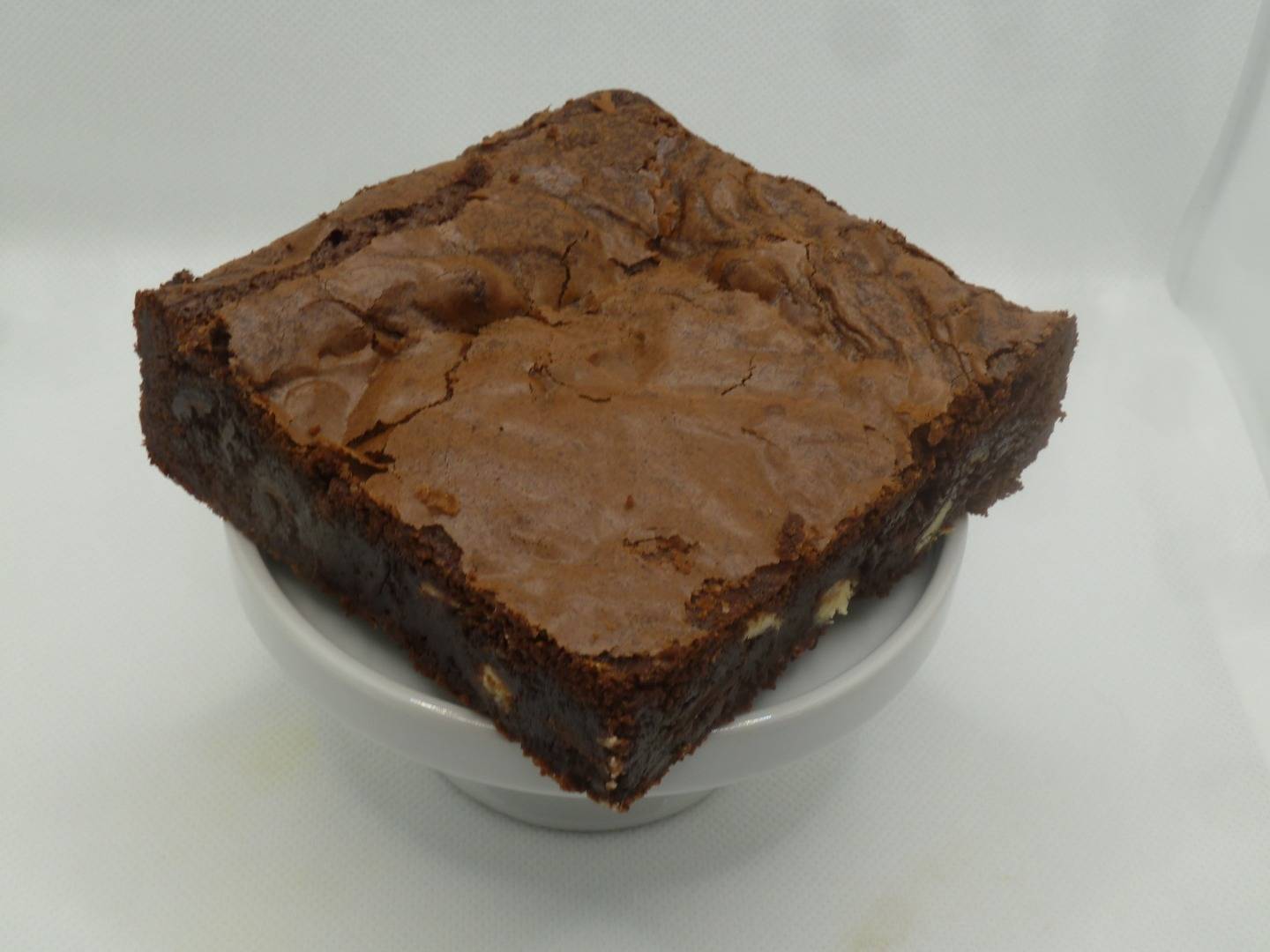 Missy's Gourmandises Douces - Brownie au Chocolat Noir et Chocolat Blanc